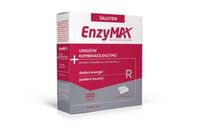SALUTEM Pharma Enzymax R, 120 kapslí